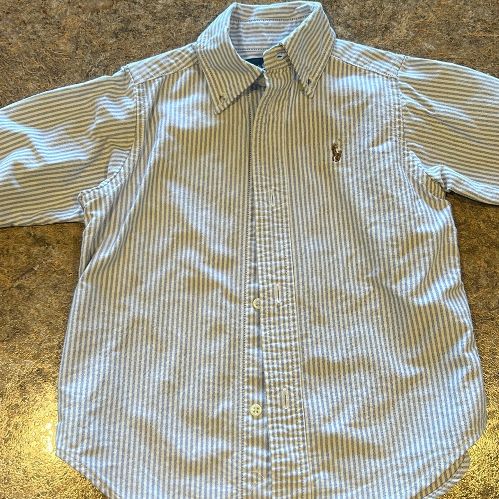Boys Ralph Lauren 2T cotton Oxford shirt. Perfect for Easter!